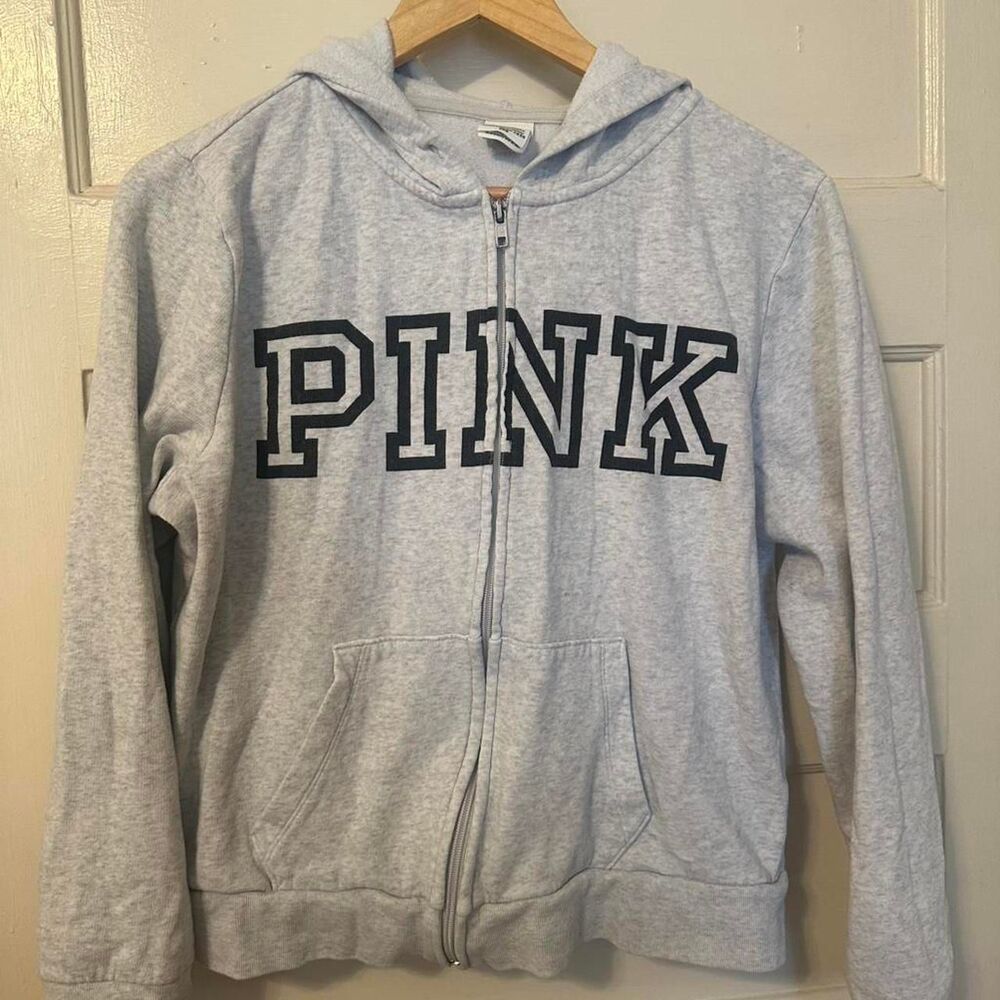 Victoria-s-secret Women's Grey Hoodie